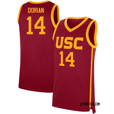 Men's Avand Dorian USC Trojans Replica Cardinal Performance Basketball Jersey