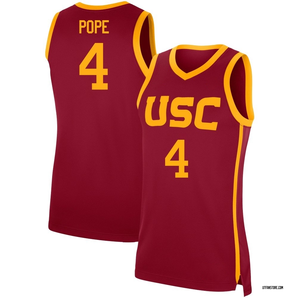 Women's Bryce Pope USC Trojans Replica Cardinal Performance Basketball Jersey