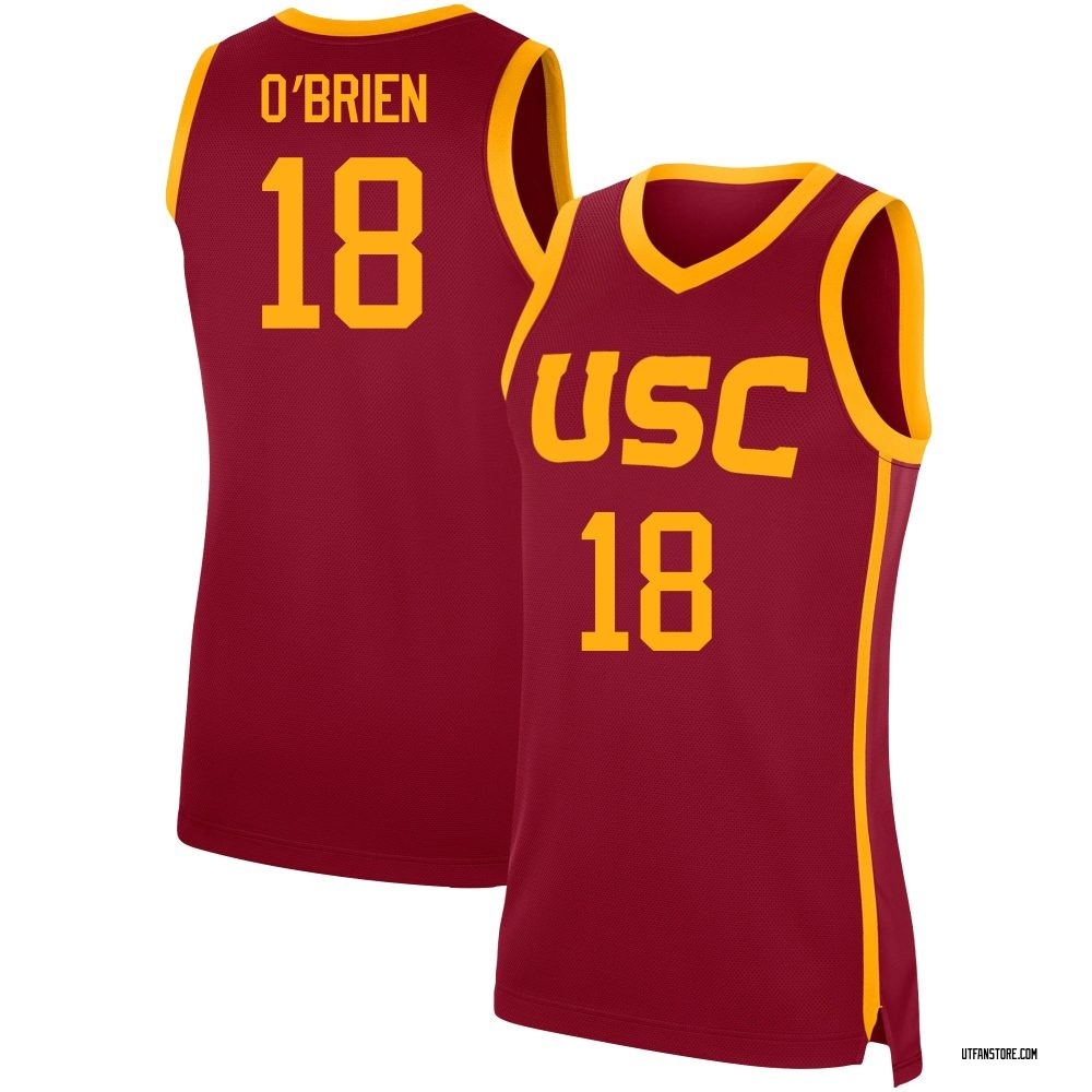 Women's Patrick O'Brien USC Trojans Replica Cardinal Performance Basketball Jersey